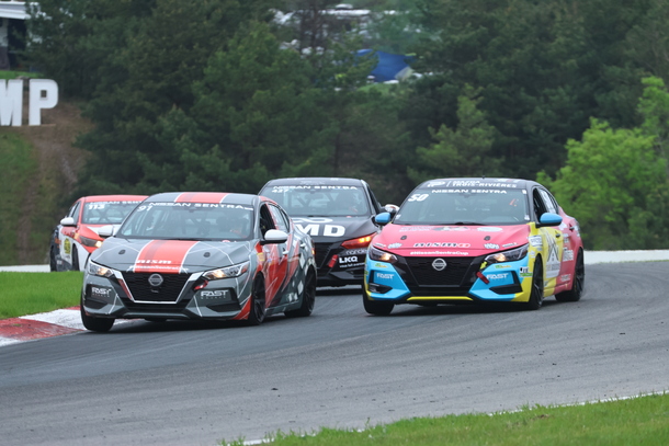 Simon Vincent et Valérie Limoges premiers vainqueurs 2025 en Coupe Nissan Sentra